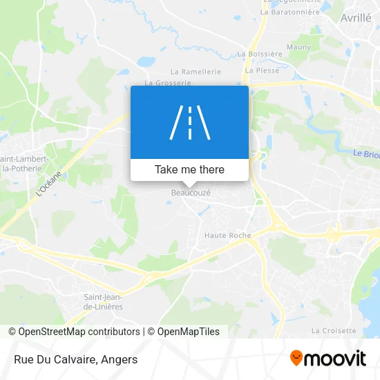 Rue Du Calvaire map