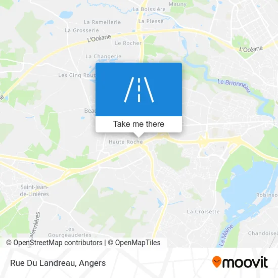 Rue Du Landreau map