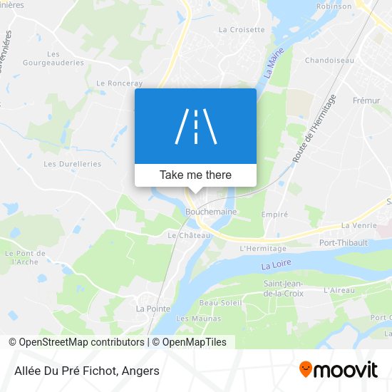Allée Du Pré Fichot map