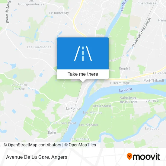 Avenue De La Gare map