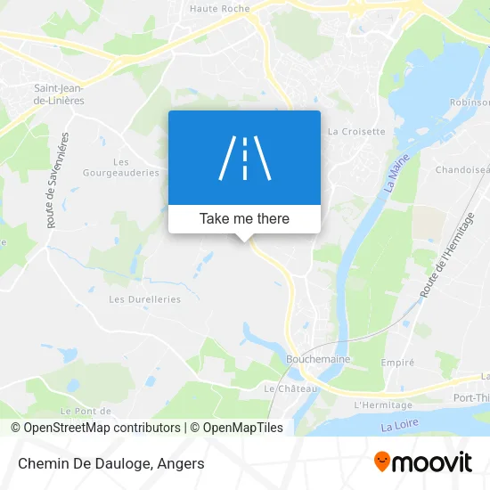 Chemin De Dauloge map