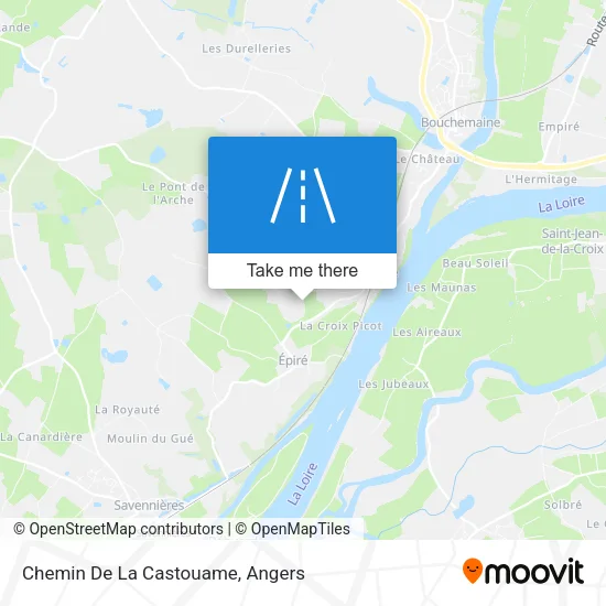 Chemin De La Castouame map