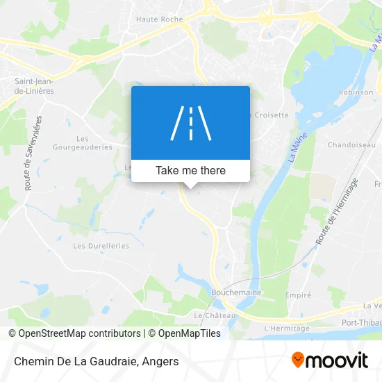 Chemin De La Gaudraie map