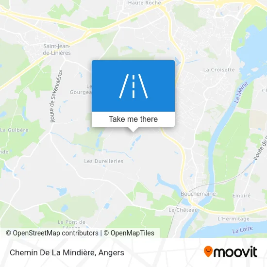 Chemin De La Mindière map