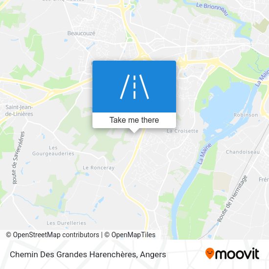 Chemin Des Grandes Harenchères map