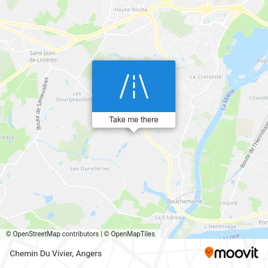 Chemin Du Vivier map