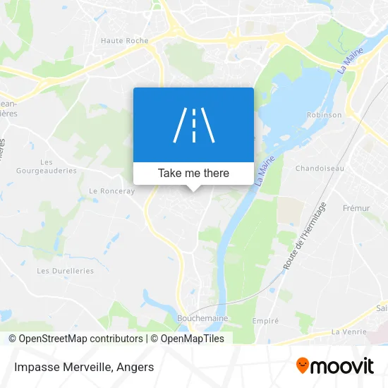 Impasse Merveille map