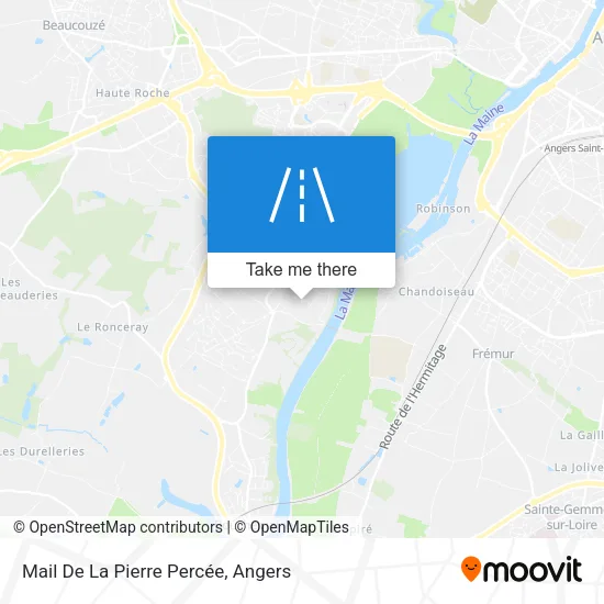 Mail De La Pierre Percée map