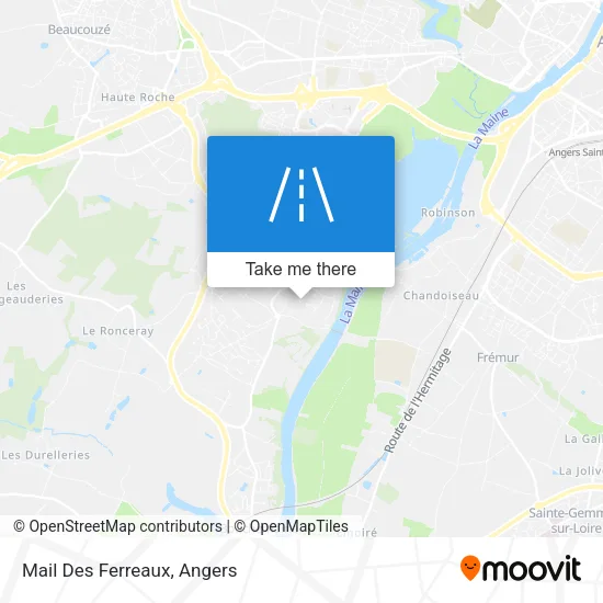 Mail Des Ferreaux map