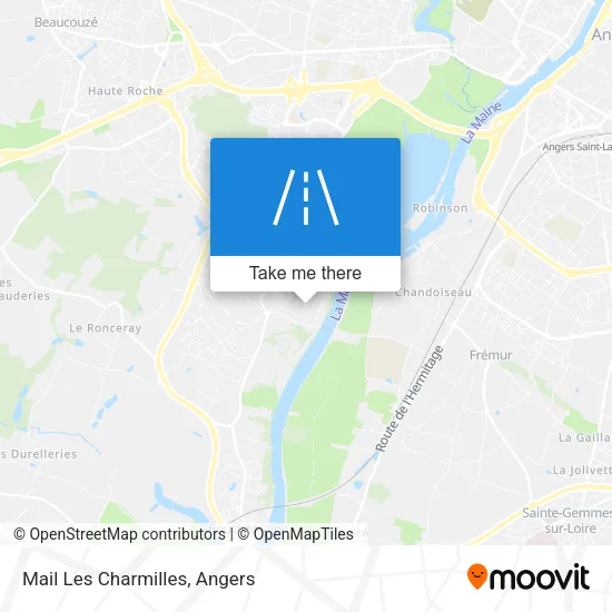 Mail Les Charmilles map