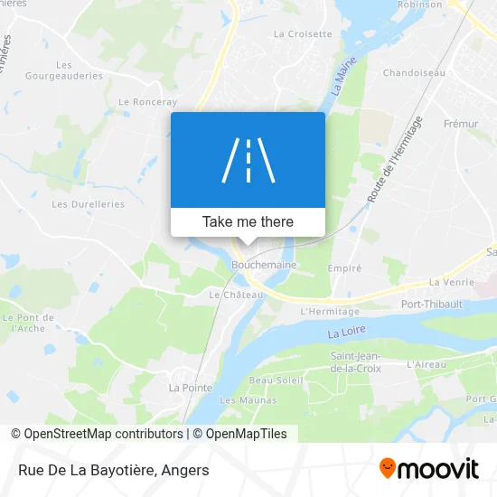 Rue De La Bayotière map