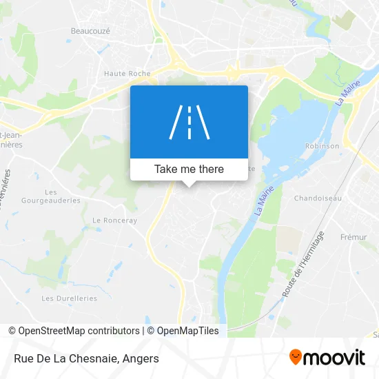 Rue De La Chesnaie map