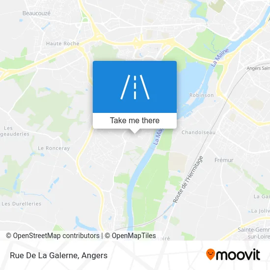 Rue De La Galerne map