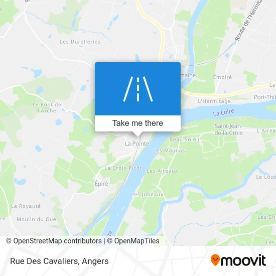 Rue Des Cavaliers map