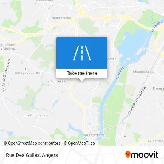 Rue Des Galles map