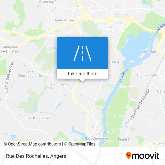 Rue Des Rochelles map
