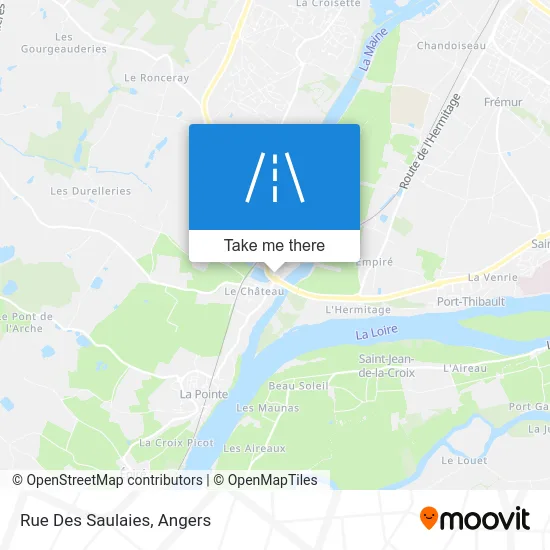 Rue Des Saulaies map