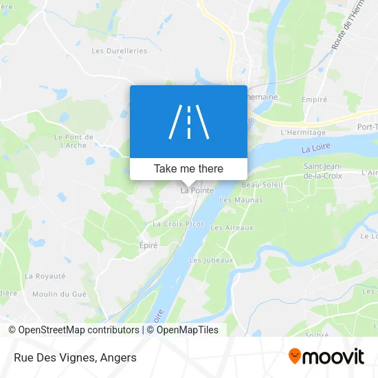 Rue Des Vignes map