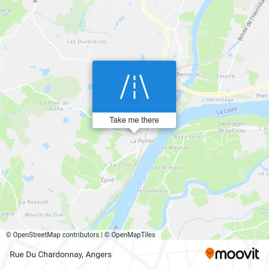 Mapa Rue Du Chardonnay