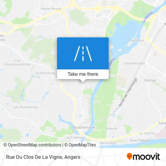 Rue Du Clos De La Vigne map