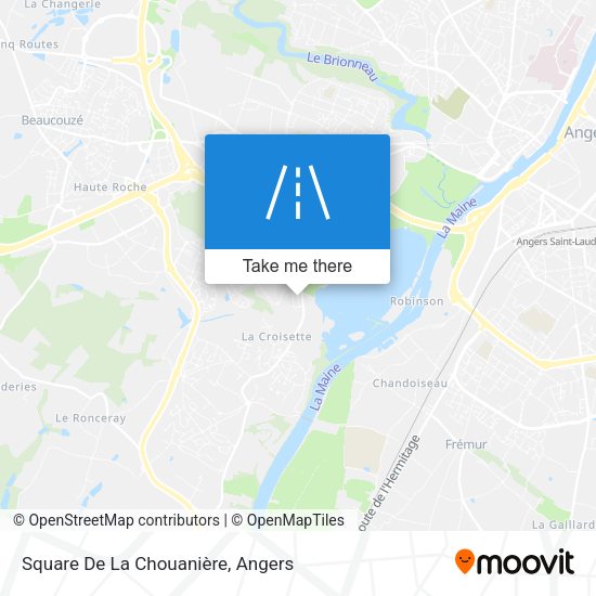 Square De La Chouanière map