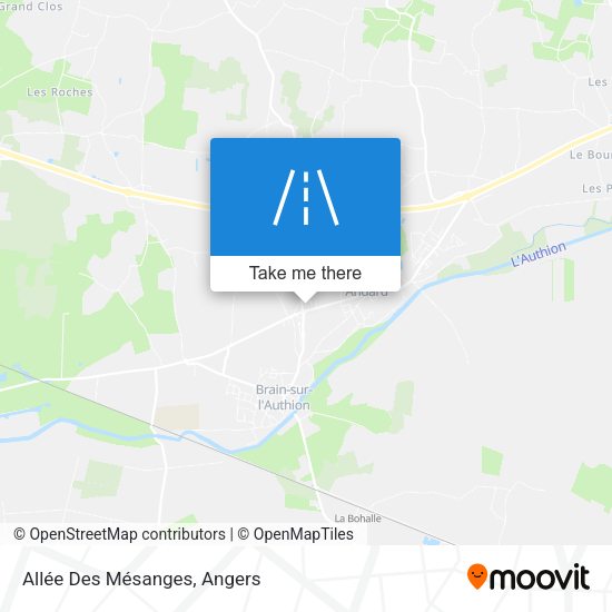 Allée Des Mésanges map