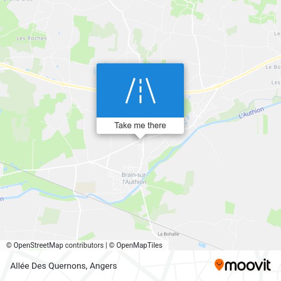 Allée Des Quernons map