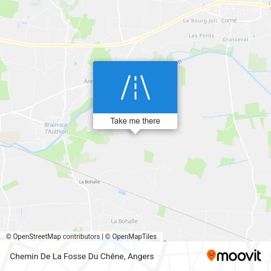 Chemin De La Fosse Du Chêne map