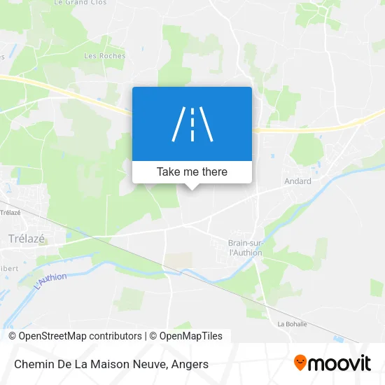 Chemin De La Maison Neuve map