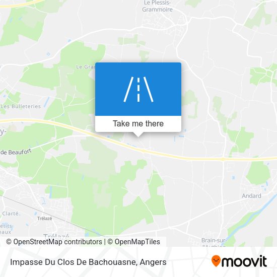 Impasse Du Clos De Bachouasne map