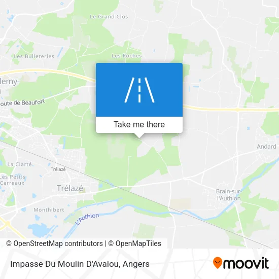 Impasse Du Moulin D'Avalou map