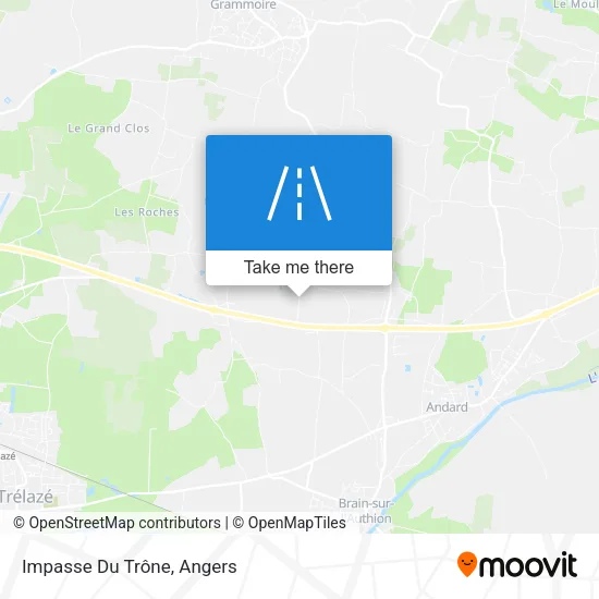 Impasse Du Trône map