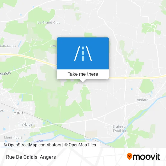 Rue De Calais map