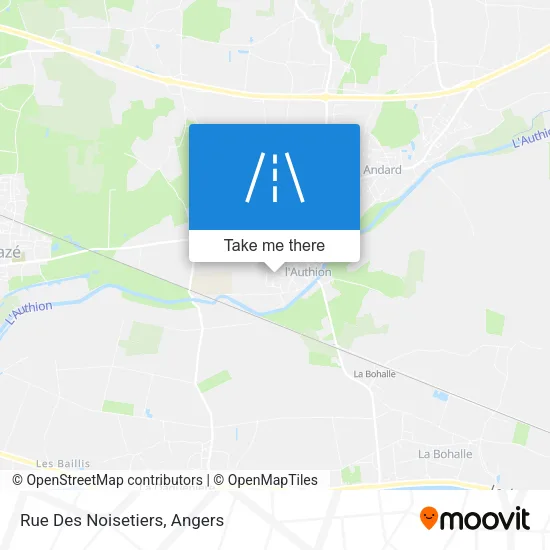 Rue Des Noisetiers map