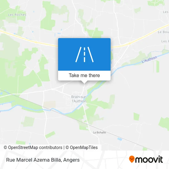 Rue Marcel Azema Billa map