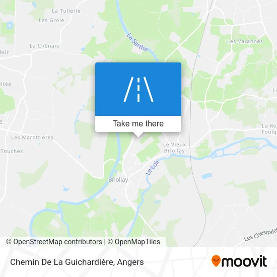 Chemin De La Guichardière map