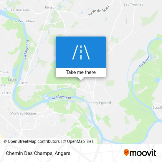 Chemin Des Champs map