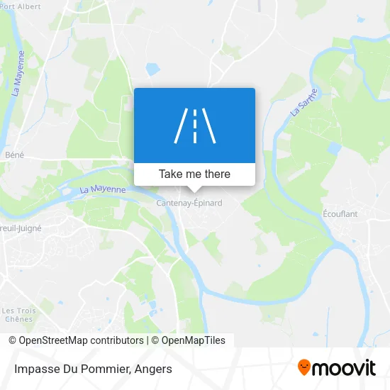 Impasse Du Pommier map
