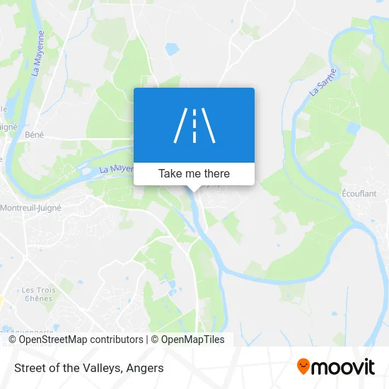 Rue Des Vallées map