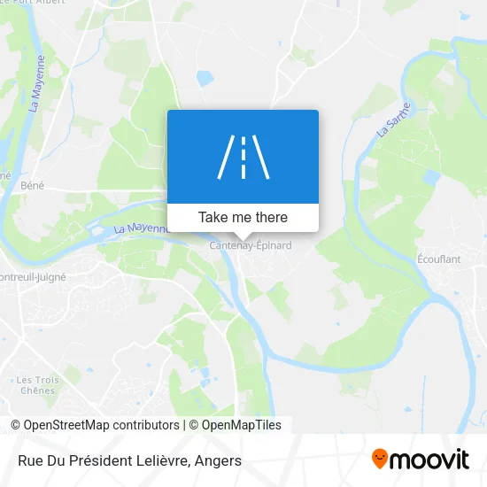 Rue Du Président Lelièvre map