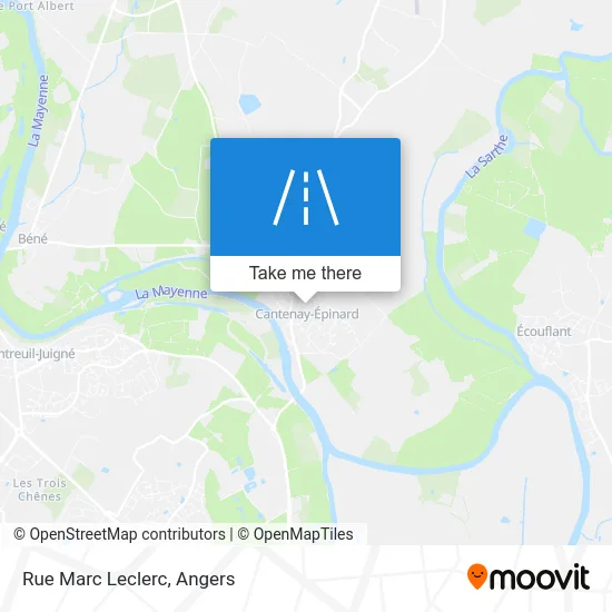 Mapa Rue Marc Leclerc