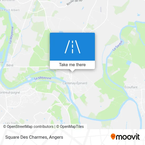 Square Des Charmes map