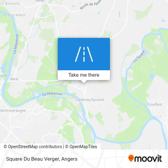 Square Du Beau Verger map