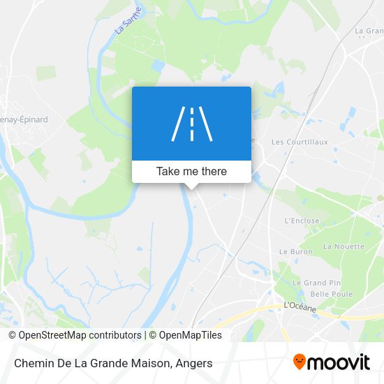 Chemin De La Grande Maison map