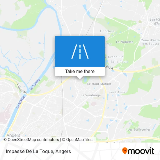Impasse De La Toque map