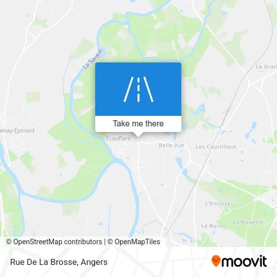 Rue De La Brosse map