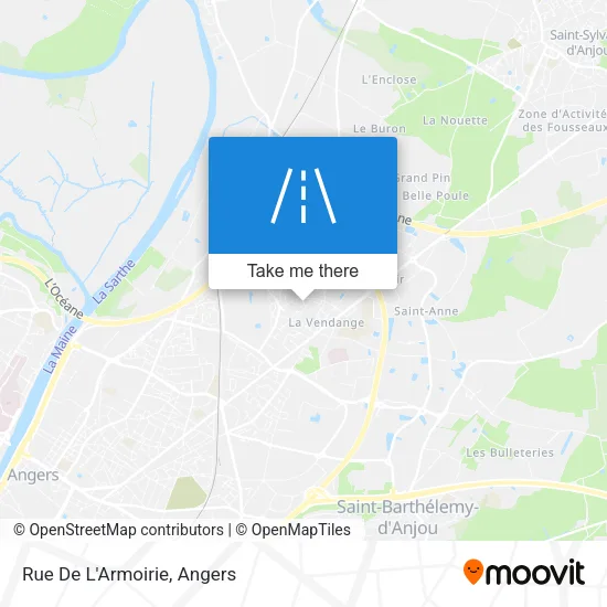 Rue De L'Armoirie map