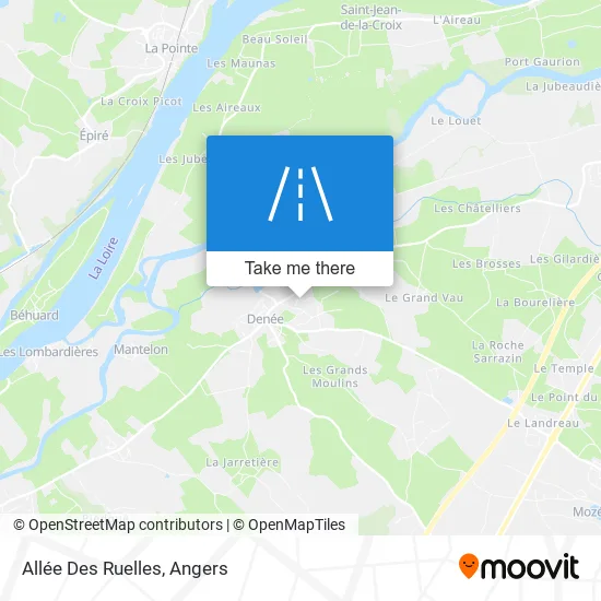 Allée Des Ruelles map