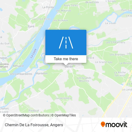 Chemin De La Foirousse map