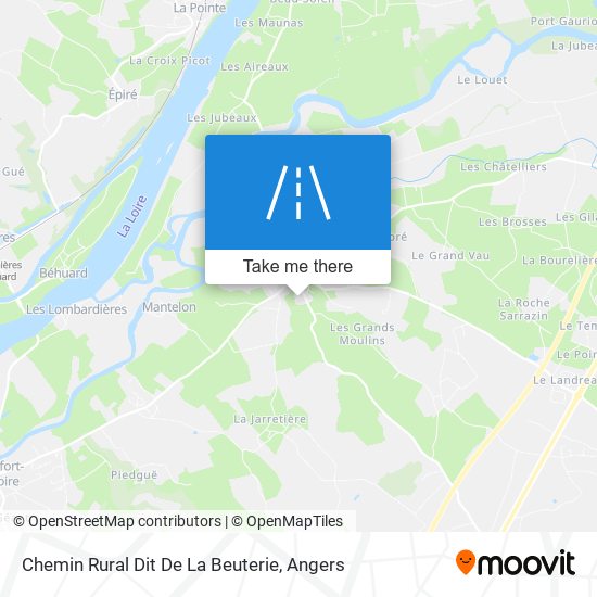 Chemin Rural Dit De La Beuterie map